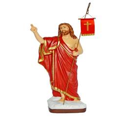 Opis: Figurka Jezus Zmartwychwstały - Figurki Jezus - SwietyMarek.com